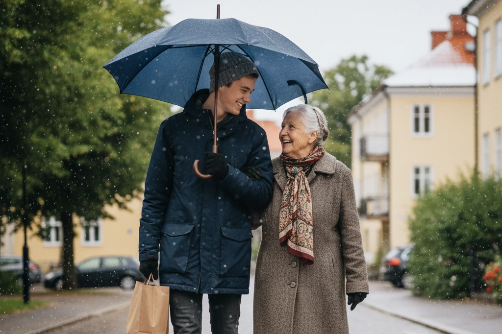 promenad Anhörig till Anhörig